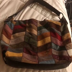 Lucky Brand patchwork purse